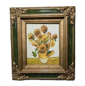 DUFORD, VINTAGE FLORAL, IMPRESSIONIST  OIL PAINTING, SIGNED